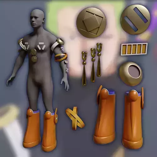 ONE PIECE Roronoa Zoro  DOM boots EGGHEAD COSPLAY 3D PRINT MODEL 3D print model ONE PIECE Roronoa Zoro  DOM boots EGGHEAD COSPLAY 3D PRINT MODEL 3D print model