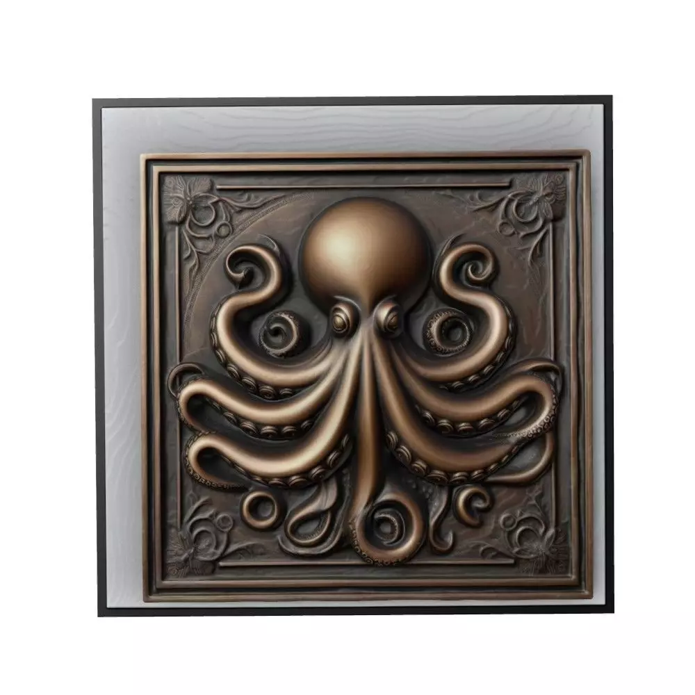 Octopus Animal 3D print model_0