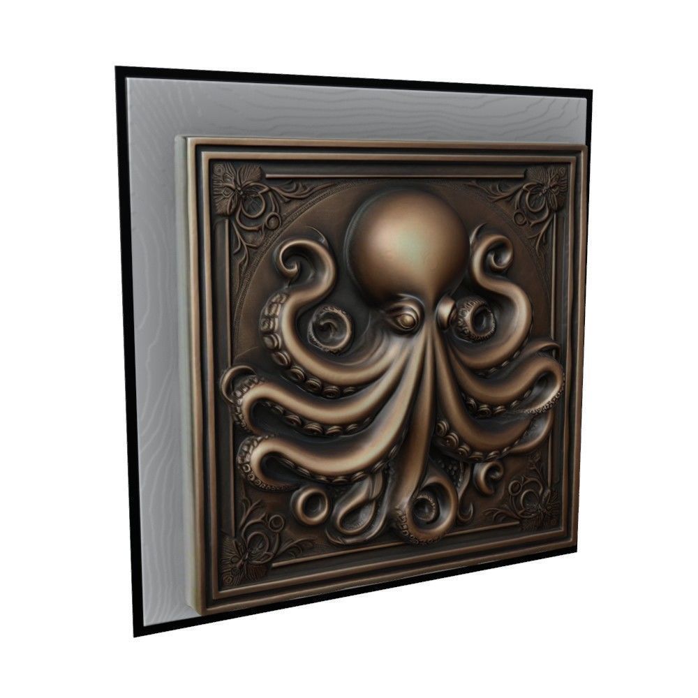 Octopus Animal 3D print model_1