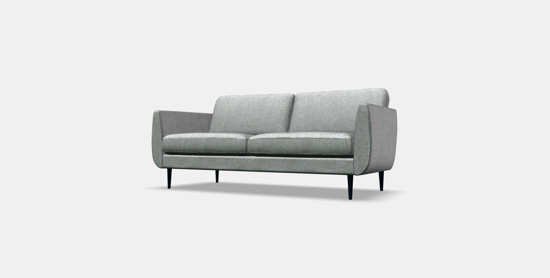SMEDSTORP 3-seat sofa Low-poly 3D model_12