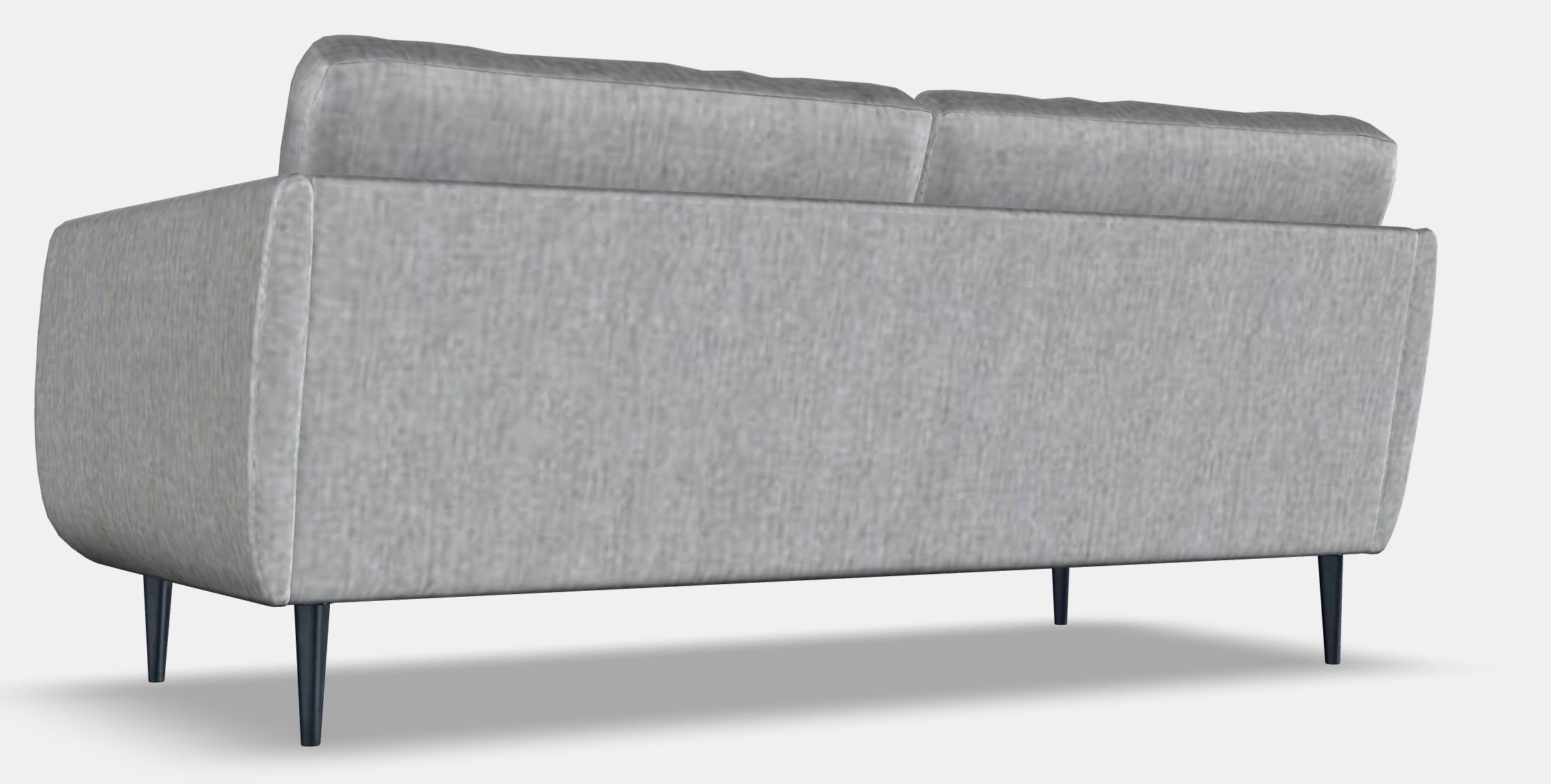 SMEDSTORP 3-seat sofa Low-poly 3D model_2