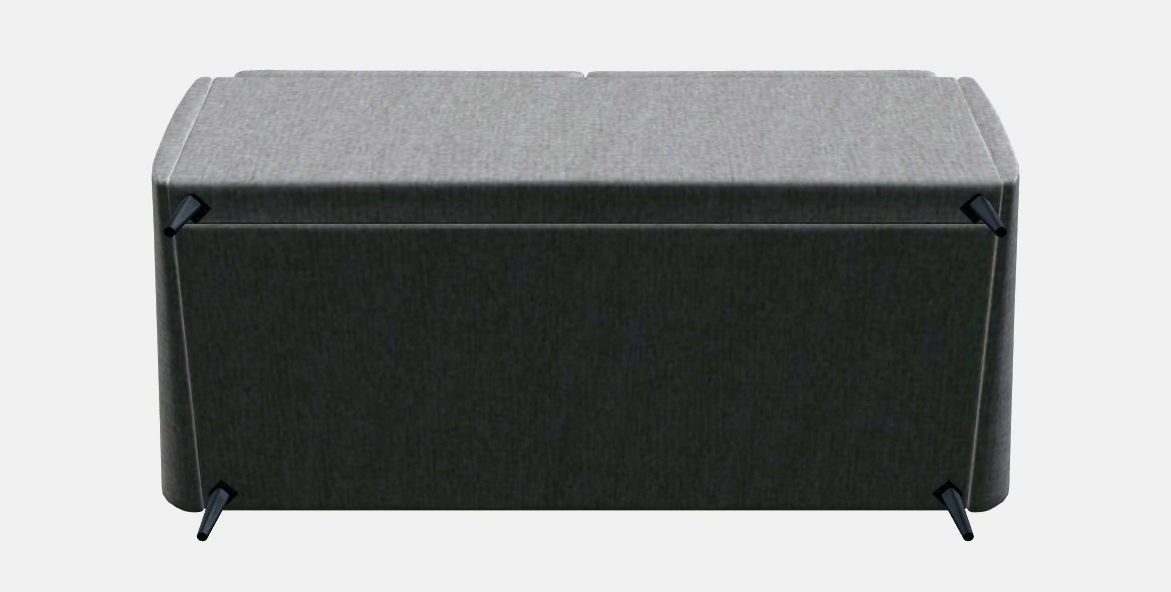 SMEDSTORP 3-seat sofa Low-poly 3D model_7