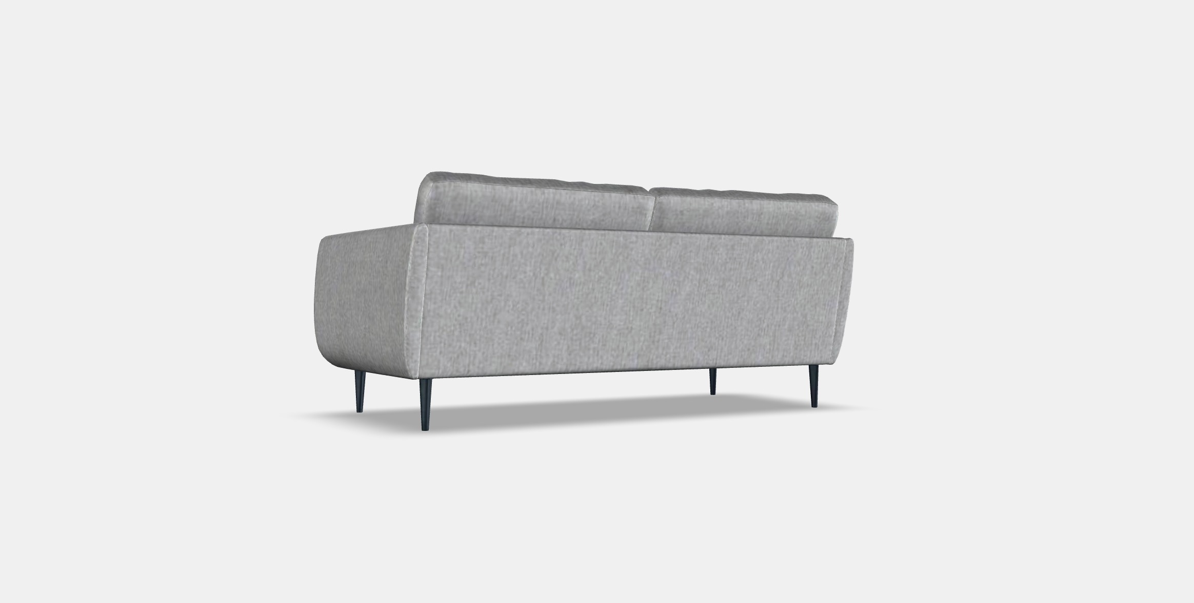 SMEDSTORP 3-seat sofa Low-poly 3D model_16