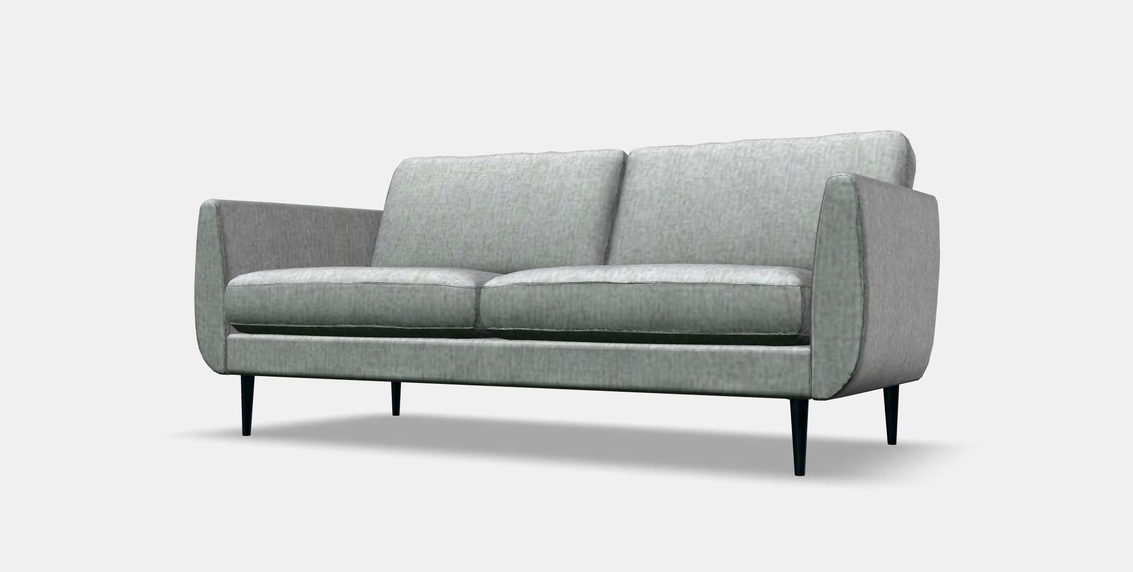 SMEDSTORP 3-seat sofa Low-poly 3D model_13