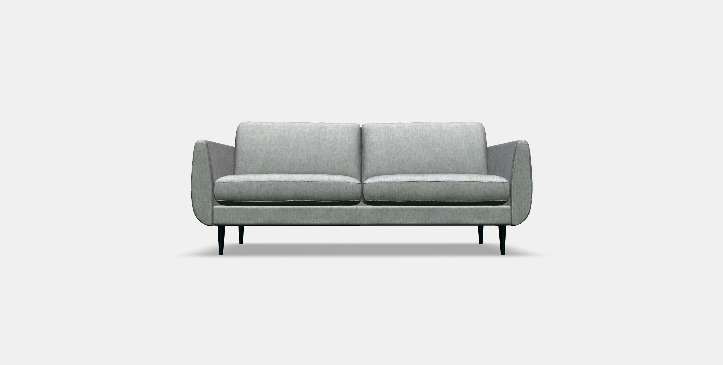 SMEDSTORP 3-seat sofa Low-poly 3D model_10