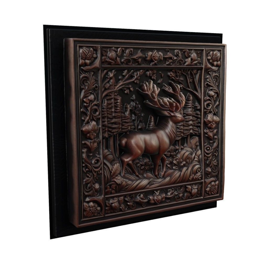 Fallow Deer Animal 3D print model_1