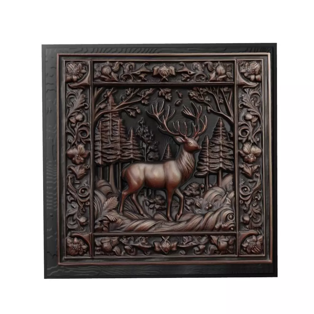 Fallow Deer Animal 3D print model_0