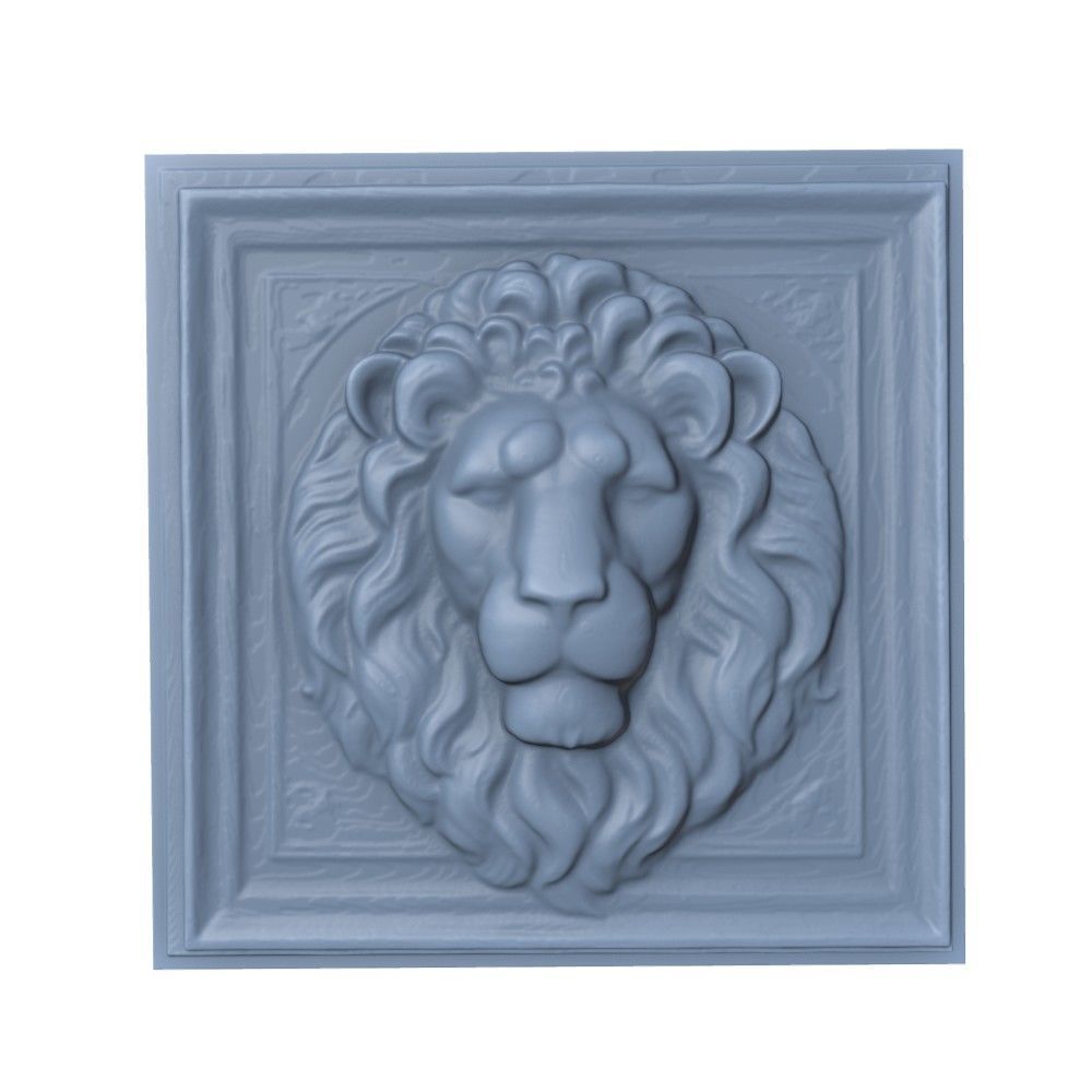 Lion Animal 3D print model_2
