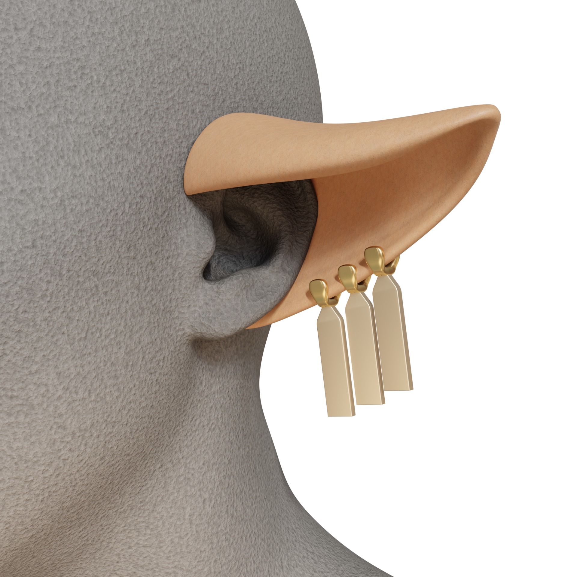 Iansan cosplay props kit skull 3D print model_3