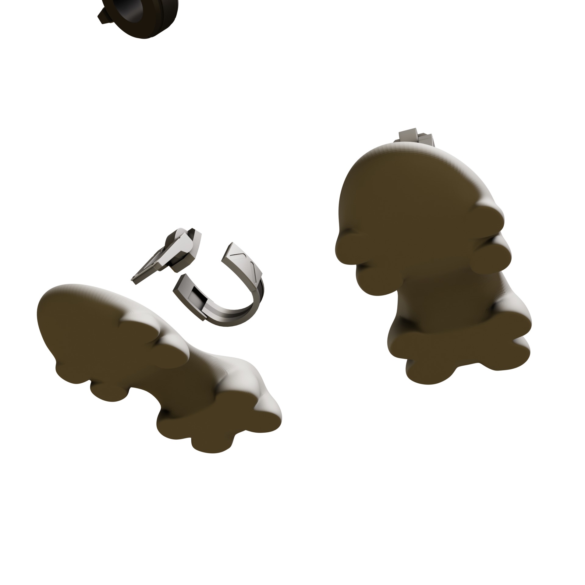 mask horns accessories Shackles SOUKAKU COSPLAY 3D print model_26