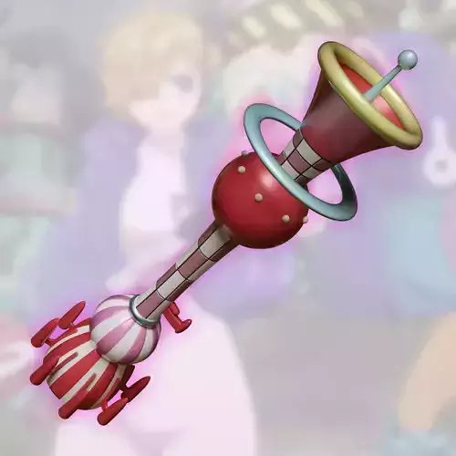 one piece bubble gun Egghead cosplay 3D print model