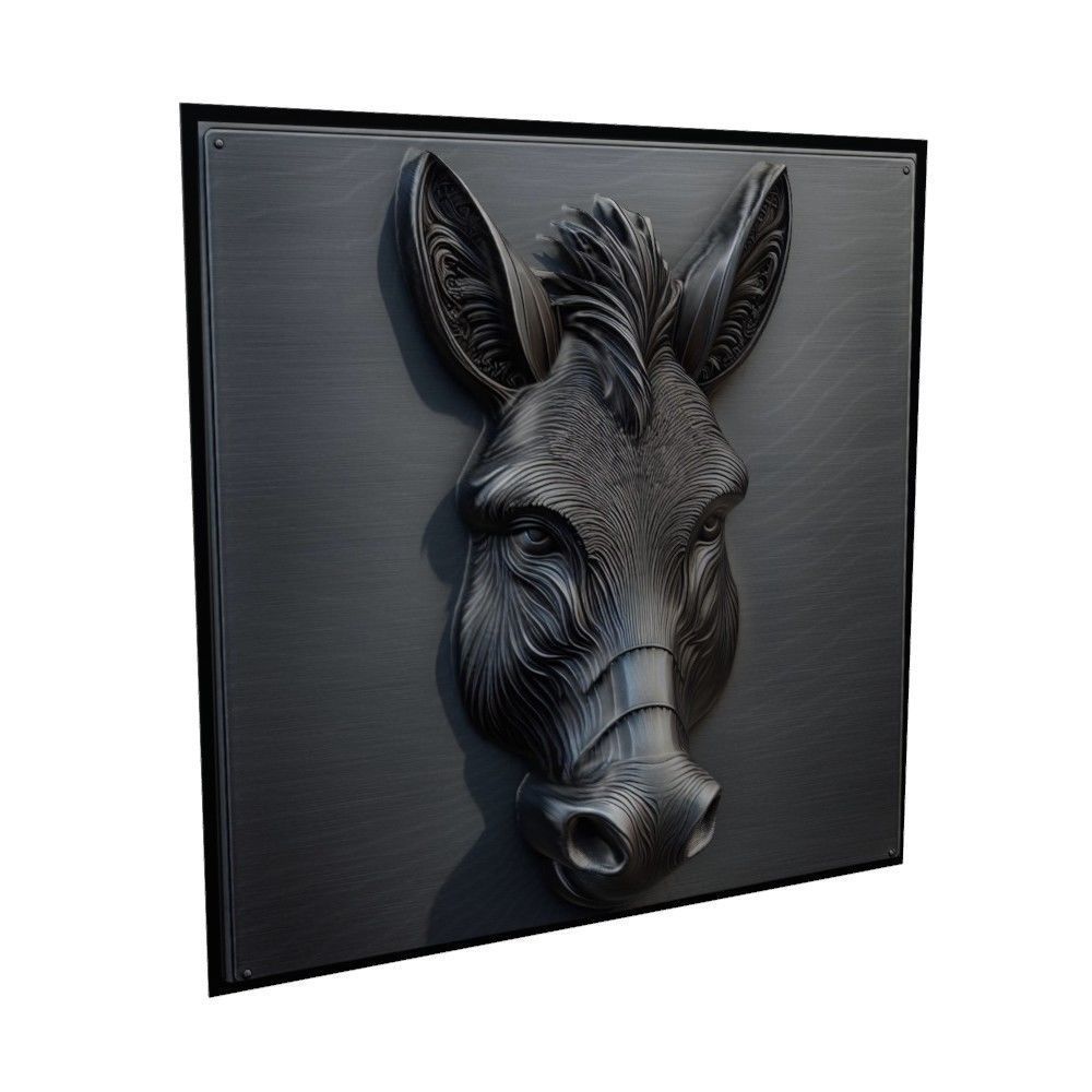 Donkey Animal 3D print model_1