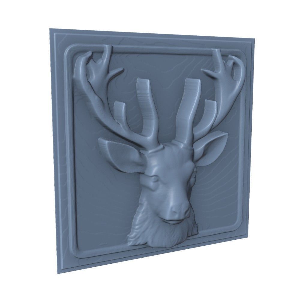 Deer Animal 3D print model_3