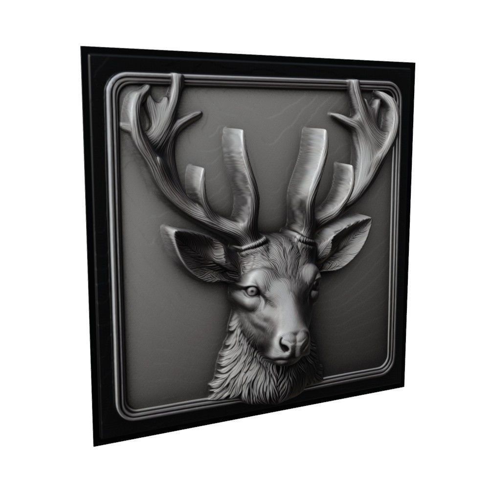 Deer Animal 3D print model_1