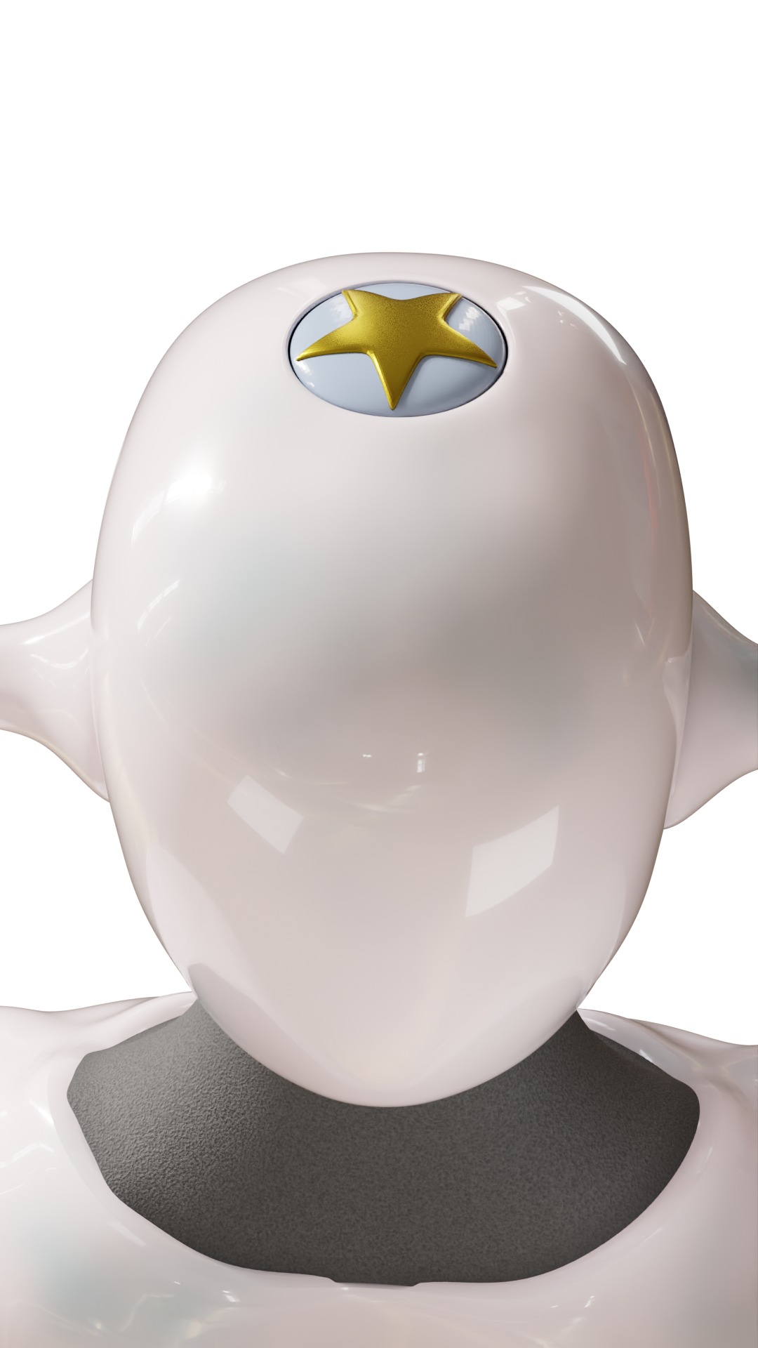 jojo soft and wet cosplay mask 3D print model_3