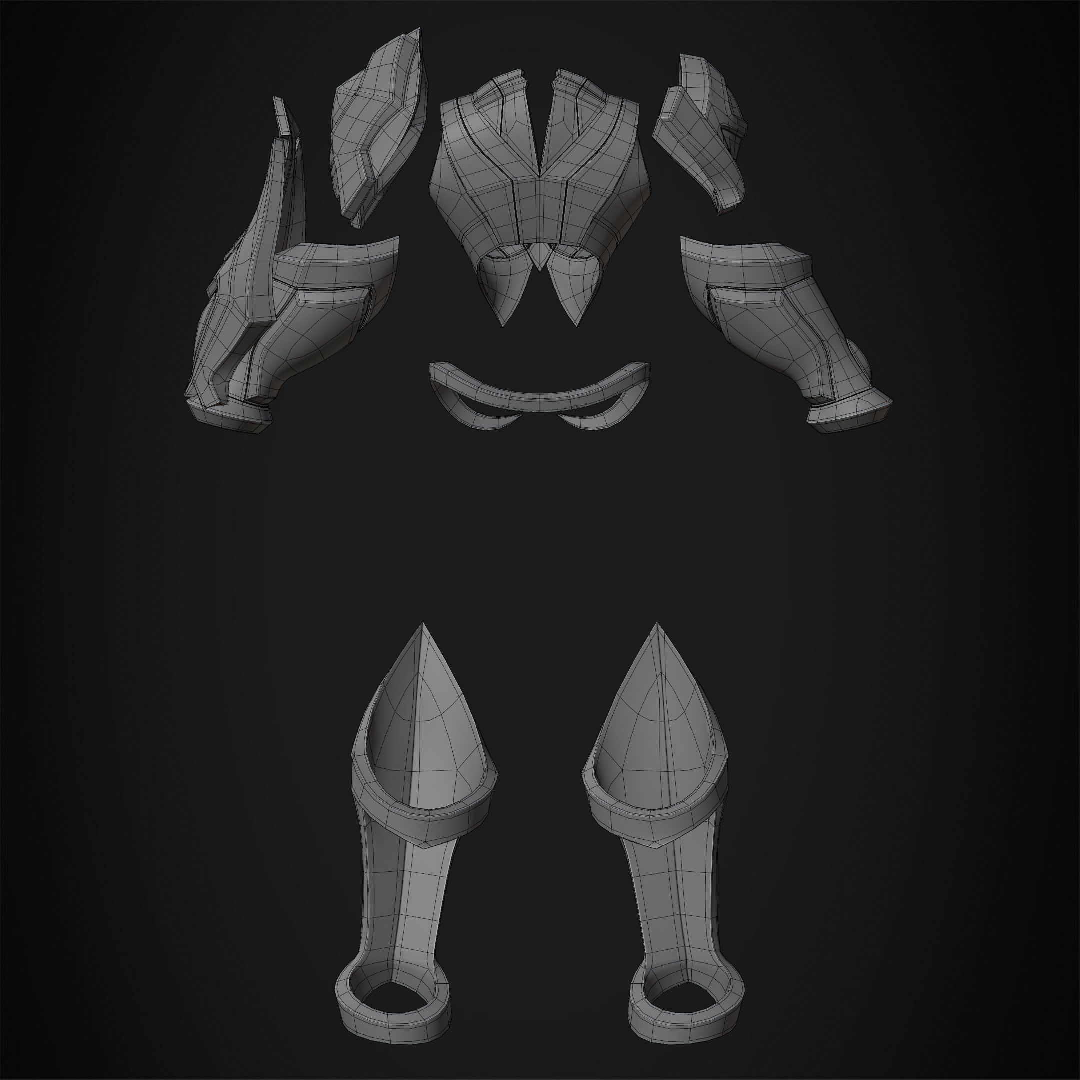 League of Legends Sejuani Armor for Cosplay 3D print model_19
