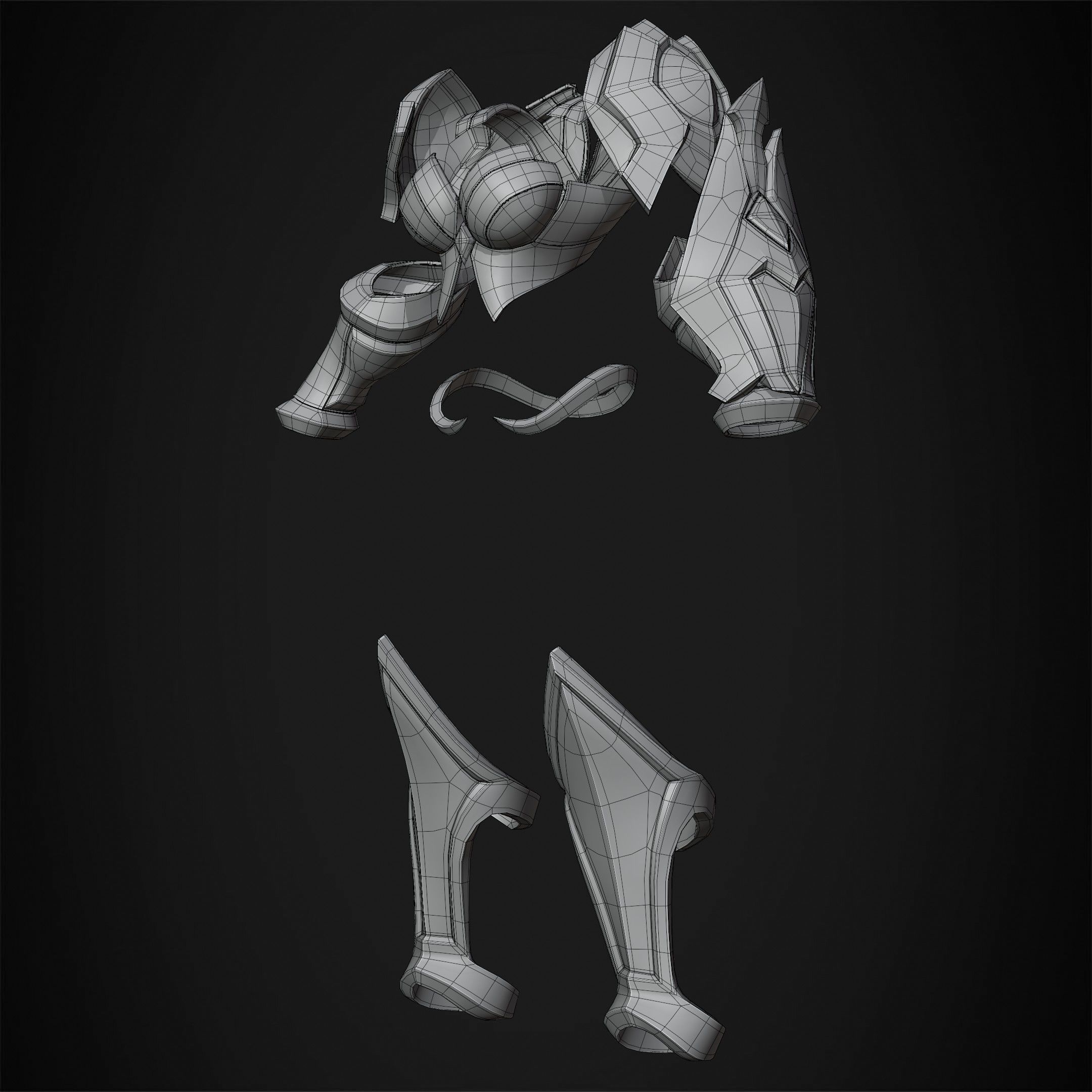 League of Legends Sejuani Armor for Cosplay 3D print model_13