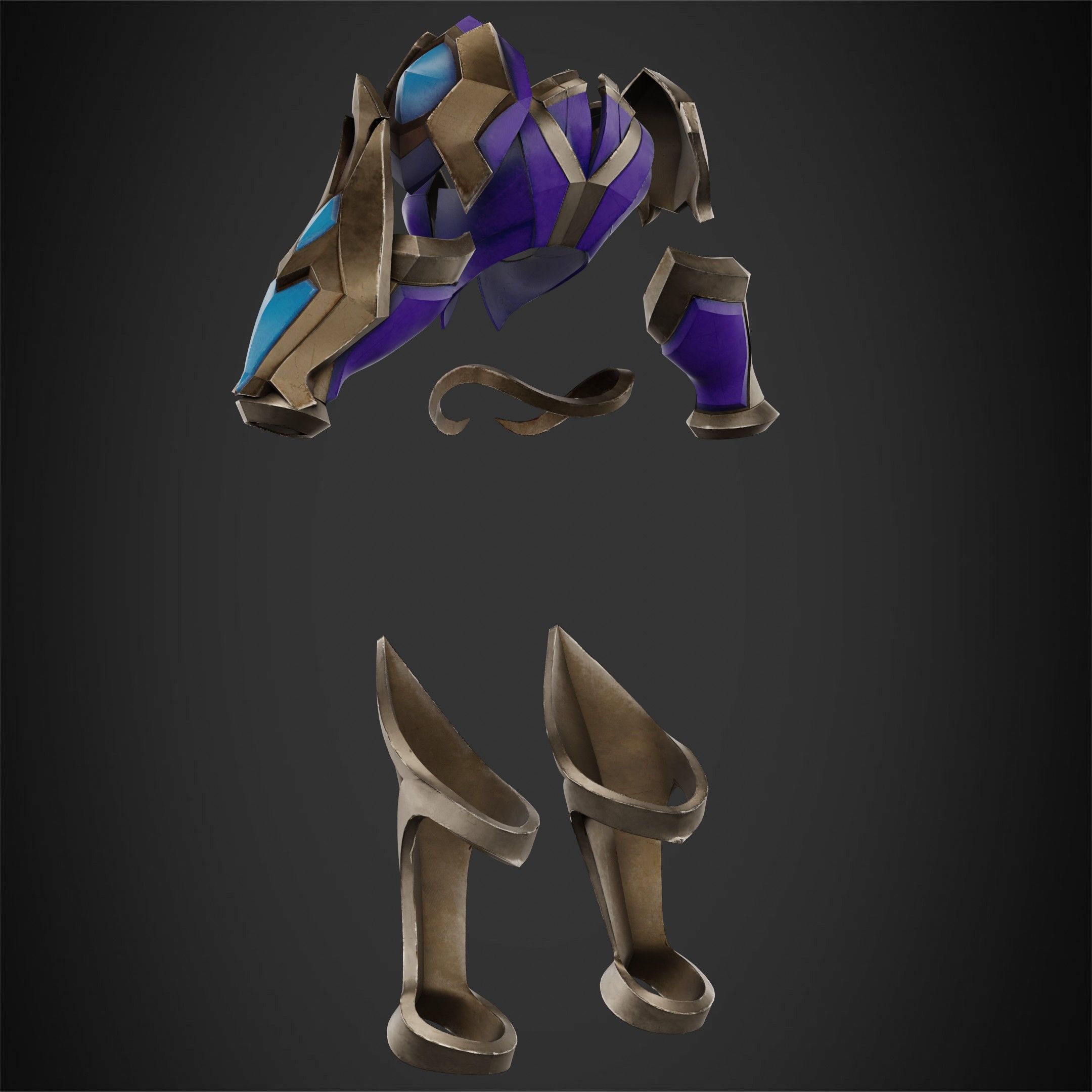 League of Legends Sejuani Armor for Cosplay 3D print model_5