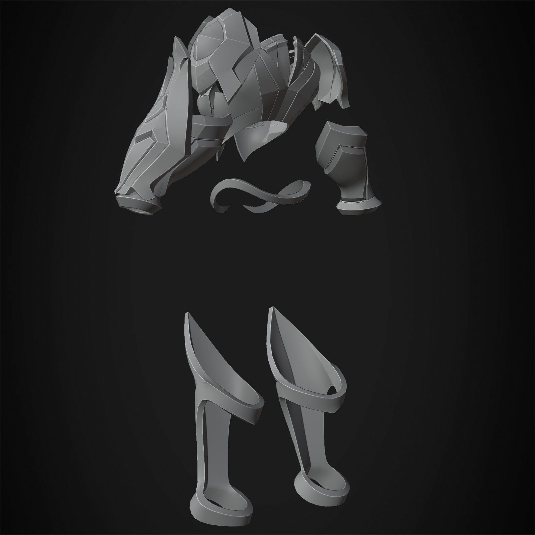 League of Legends Sejuani Armor for Cosplay 3D print model_16