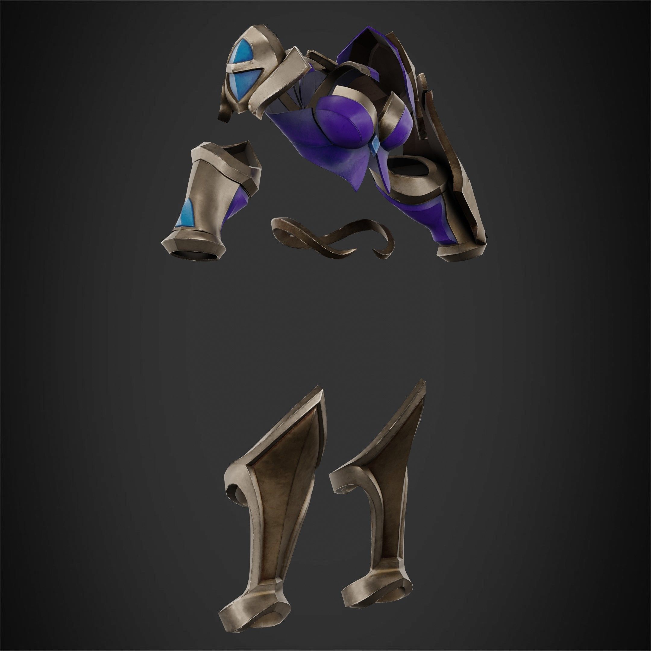 League of Legends Sejuani Armor for Cosplay 3D print model_9