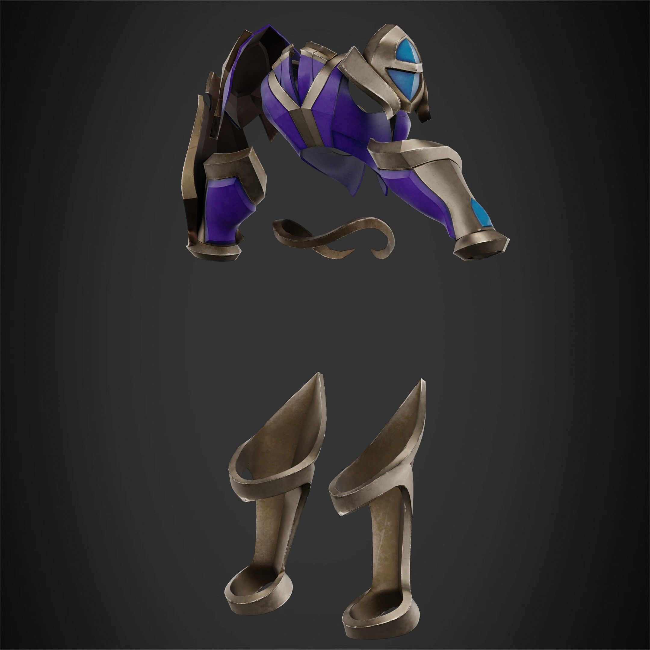 League of Legends Sejuani Armor for Cosplay 3D print model_7