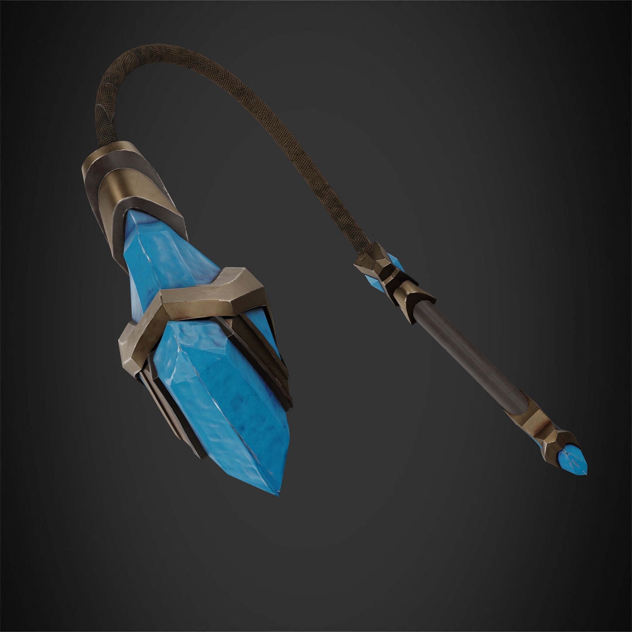 League of Legends Sejuani Mace for Cosplay 3D print model_9