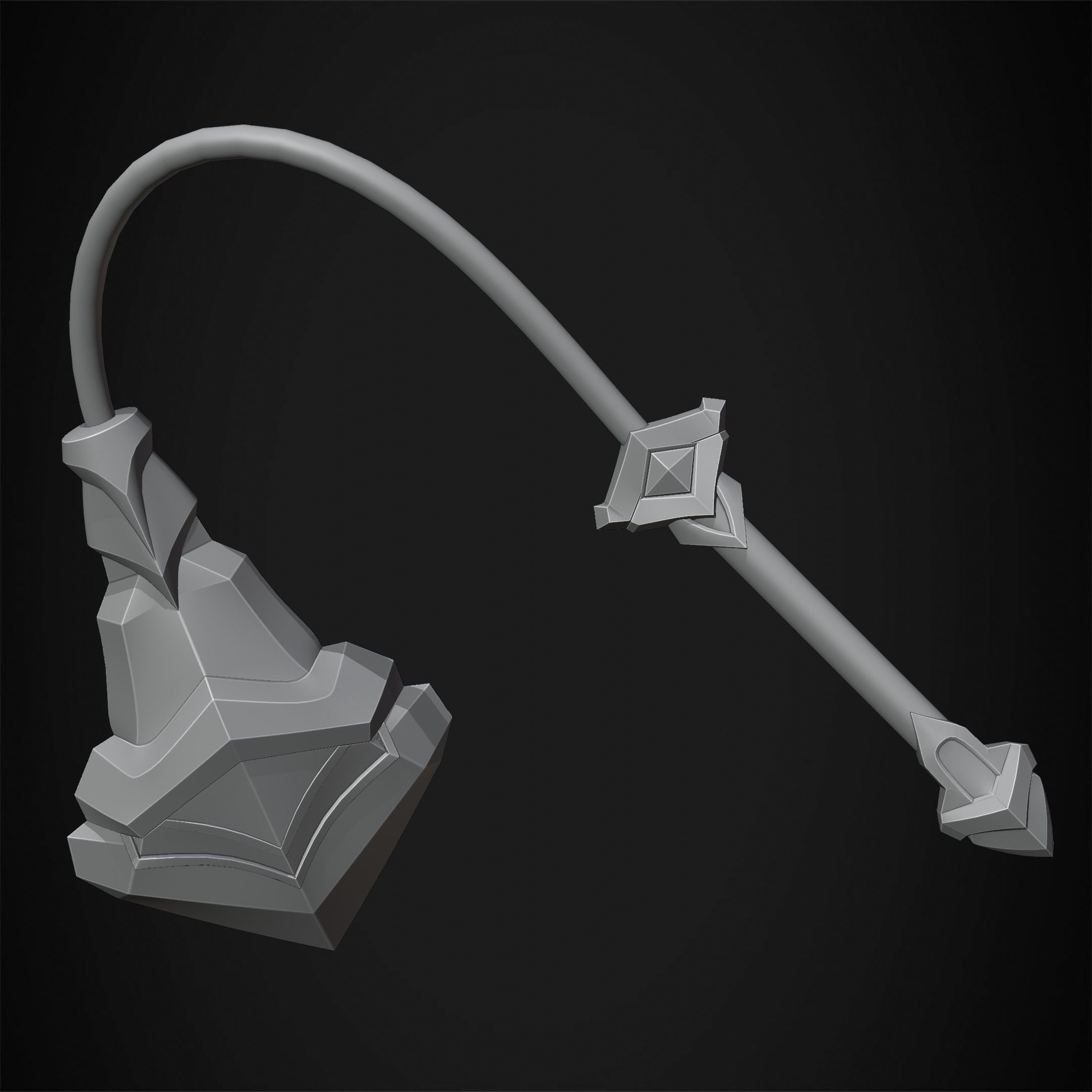 League of Legends Sejuani Mace for Cosplay 3D print model_14