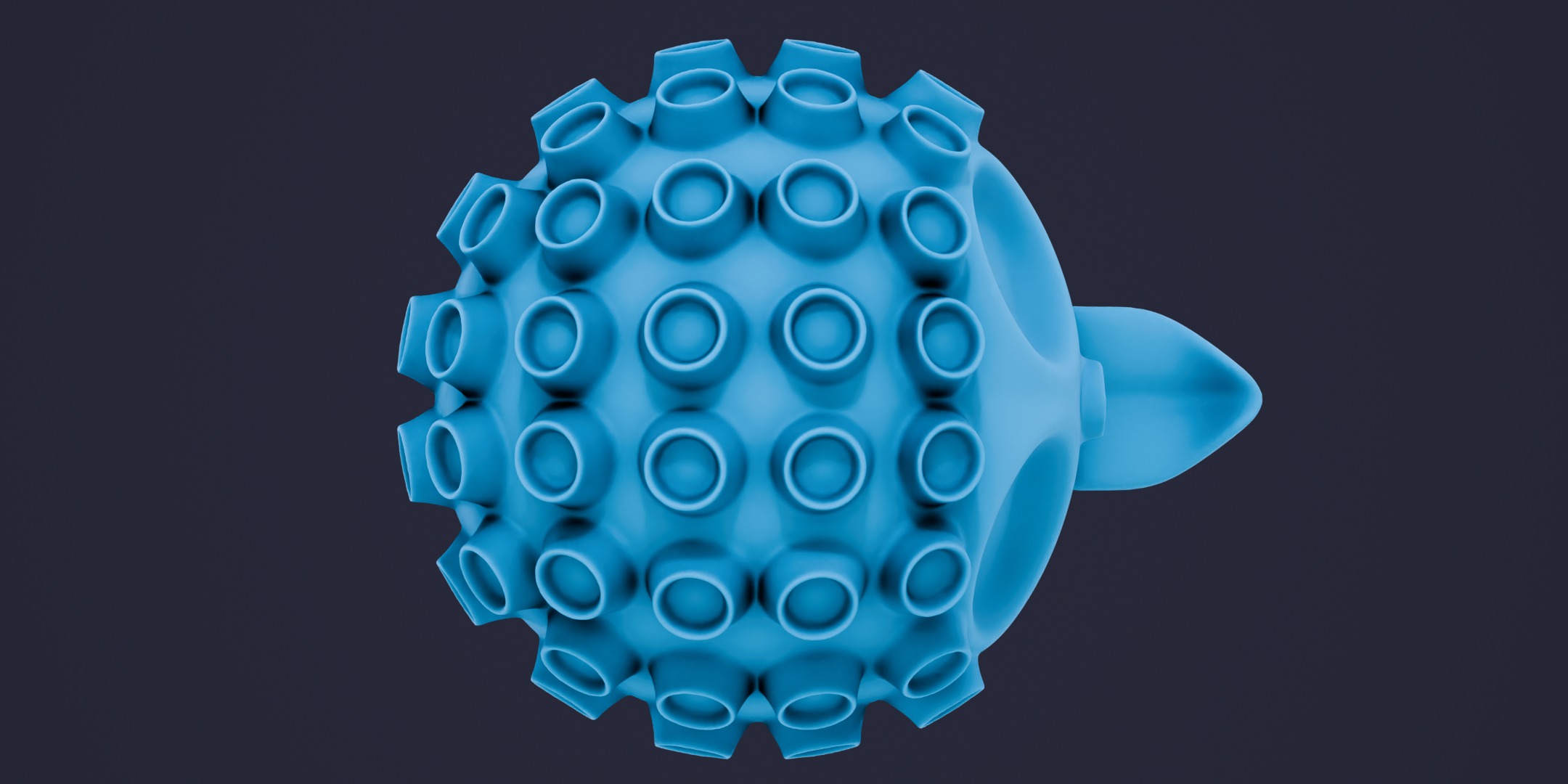 Monster Ball  3D print model_4