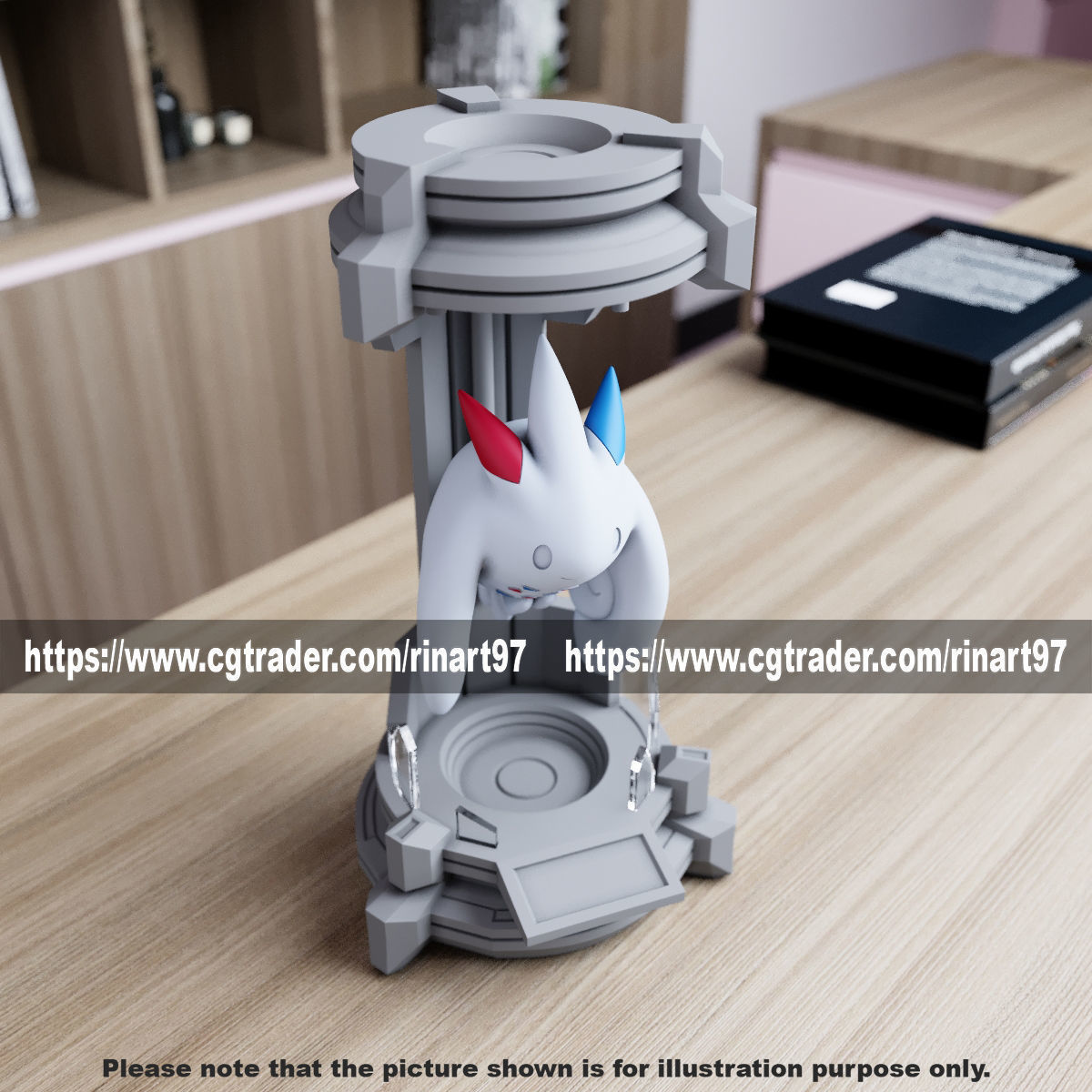 Togekiss in the lab from pokemon 3D print model_10