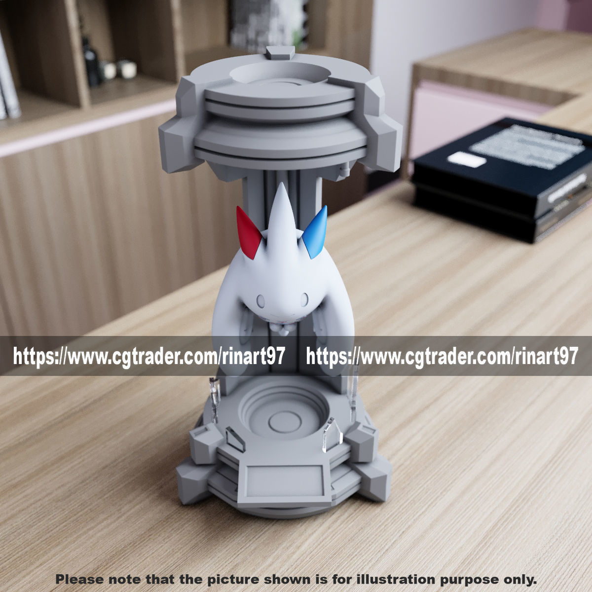 Togekiss in the lab from pokemon 3D print model_9