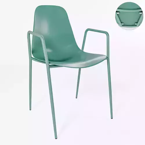 Svelti Stackable Dining Armchair