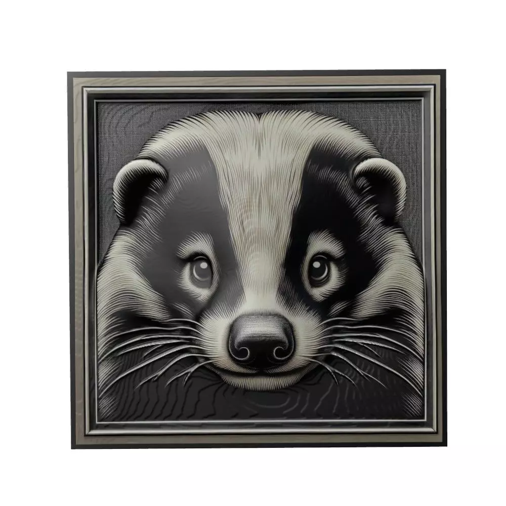 Skunk Animal 3D print model