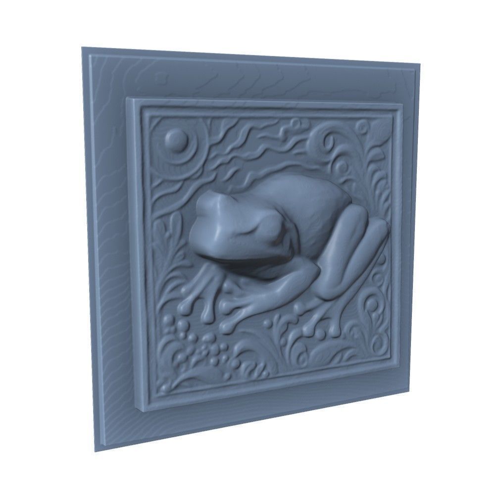 Frog Animal 3D print model_3