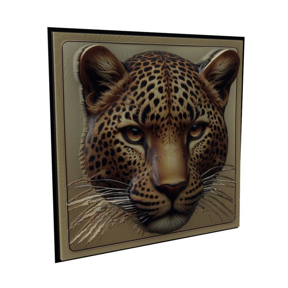 Leopard Animal 3D print model_1
