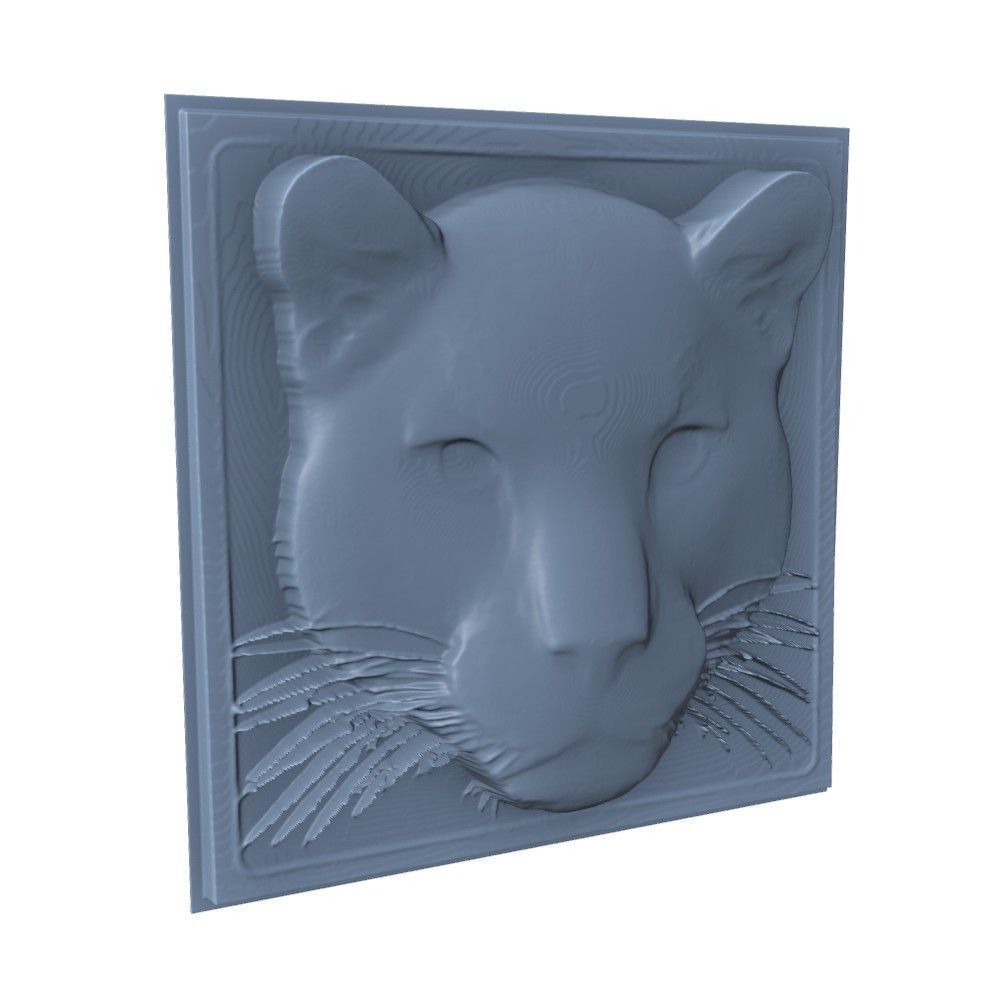 Leopard Animal 3D print model_3