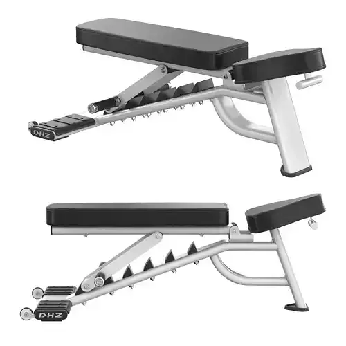 E7039 SUPER BENCH DHZ fitness equipment 3D model