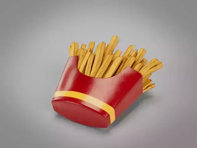 Generic French Fries Model