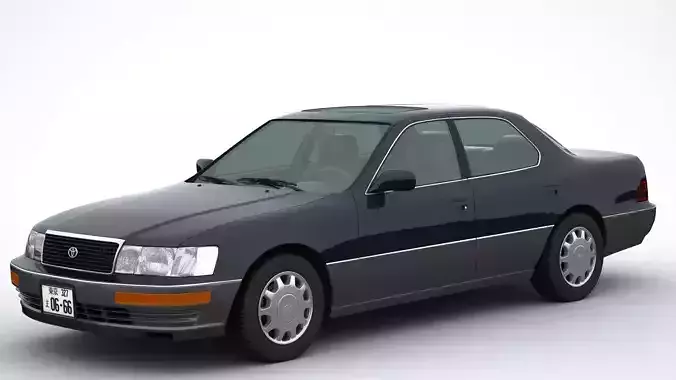 Toyota Celsior 1989 3D model | CGTrader