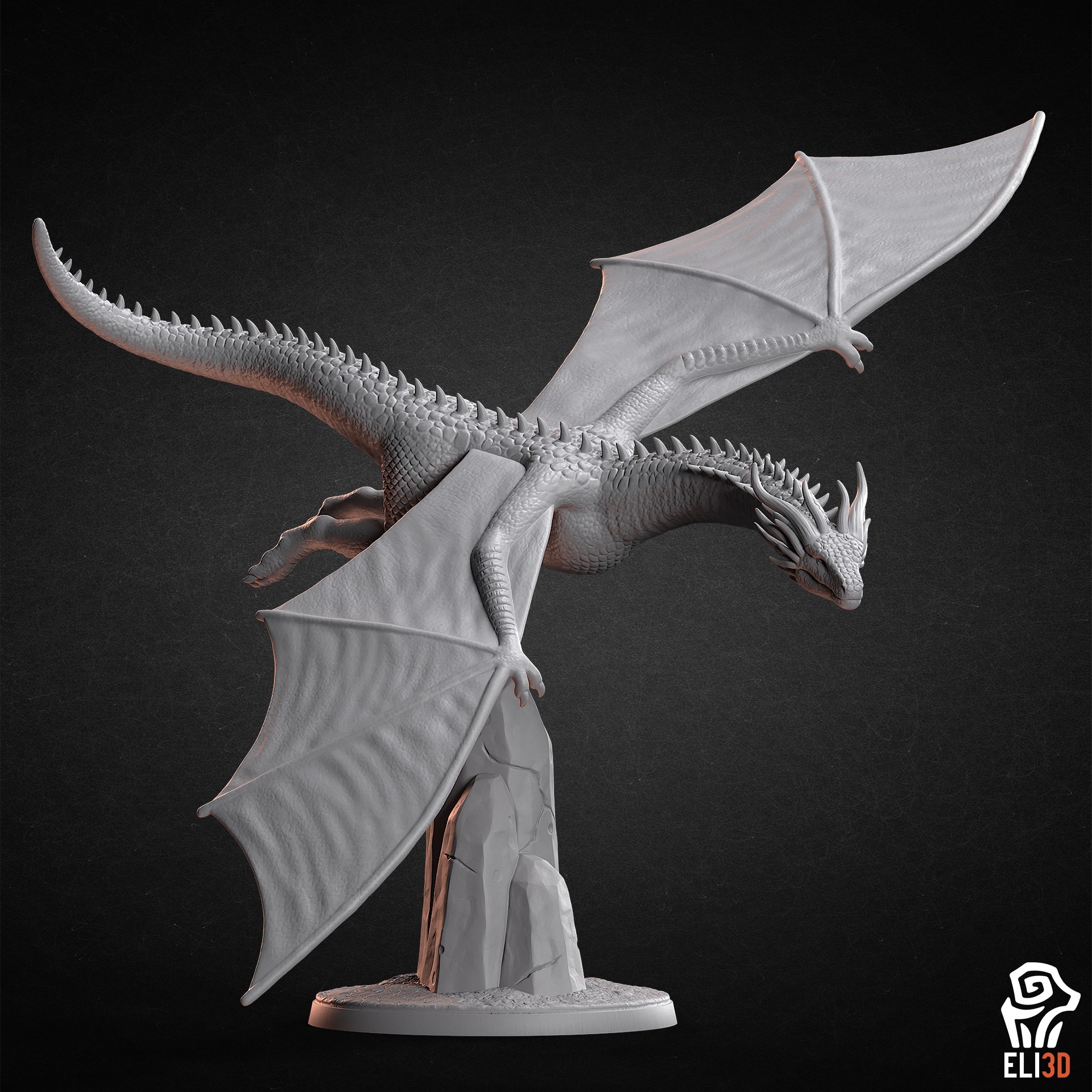 Dragons 3D print model_9