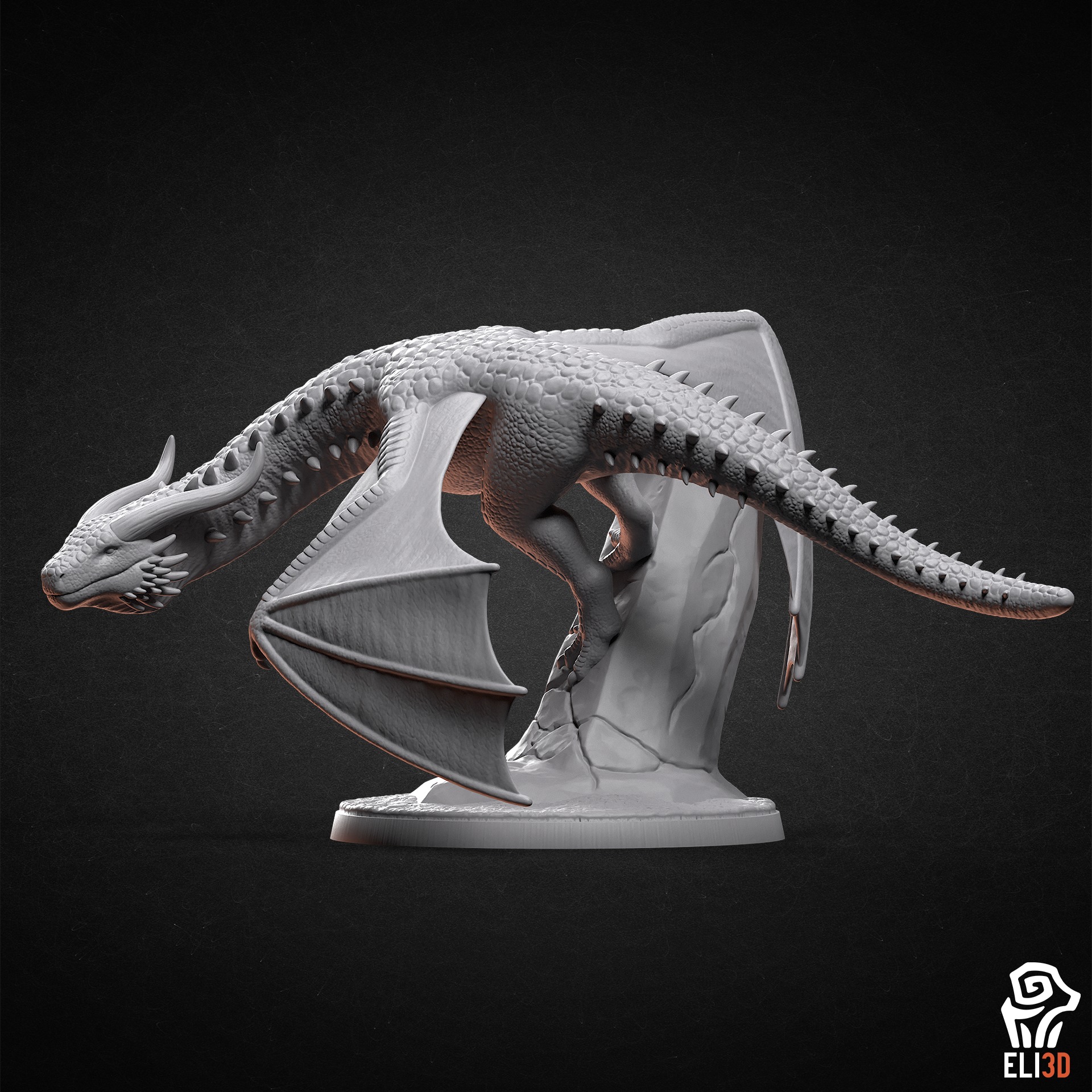 Dragons 3D print model_7