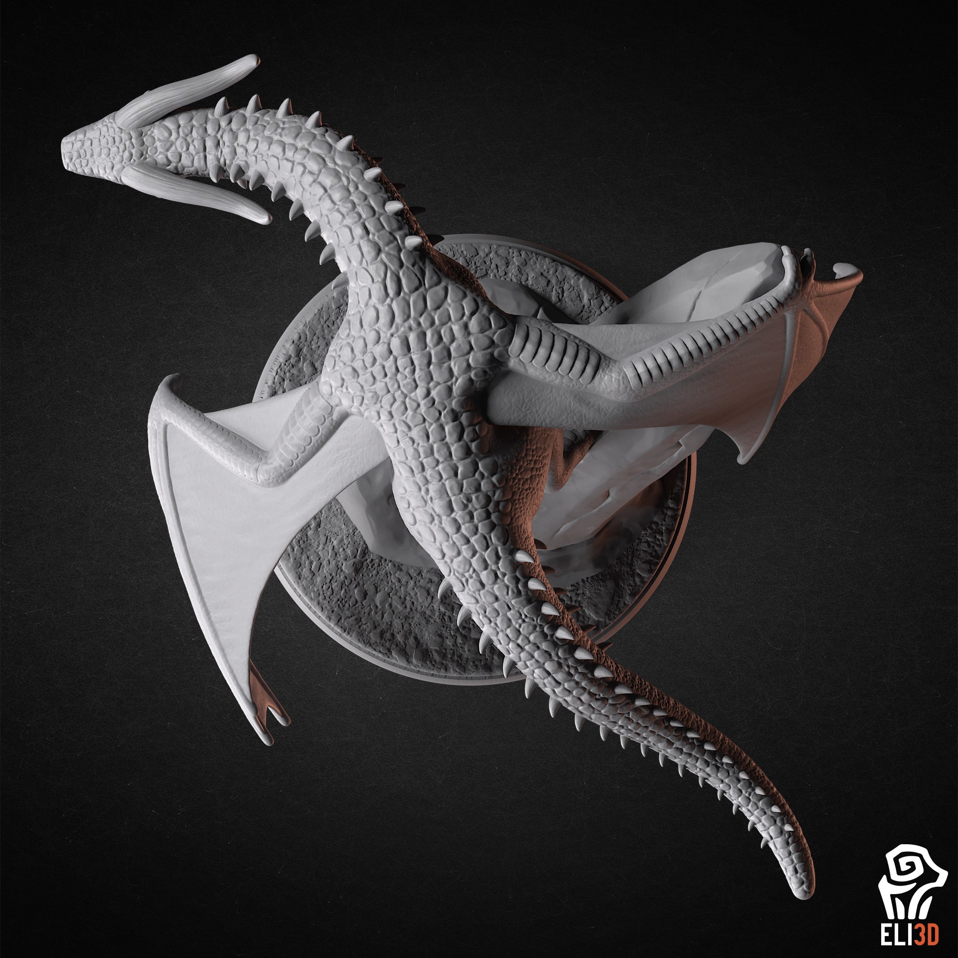 Dragons 3D print model_8