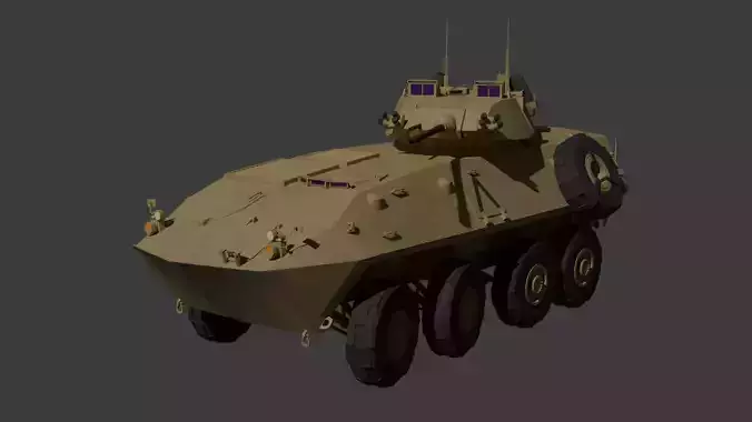 Lav-25 Desert 3D model