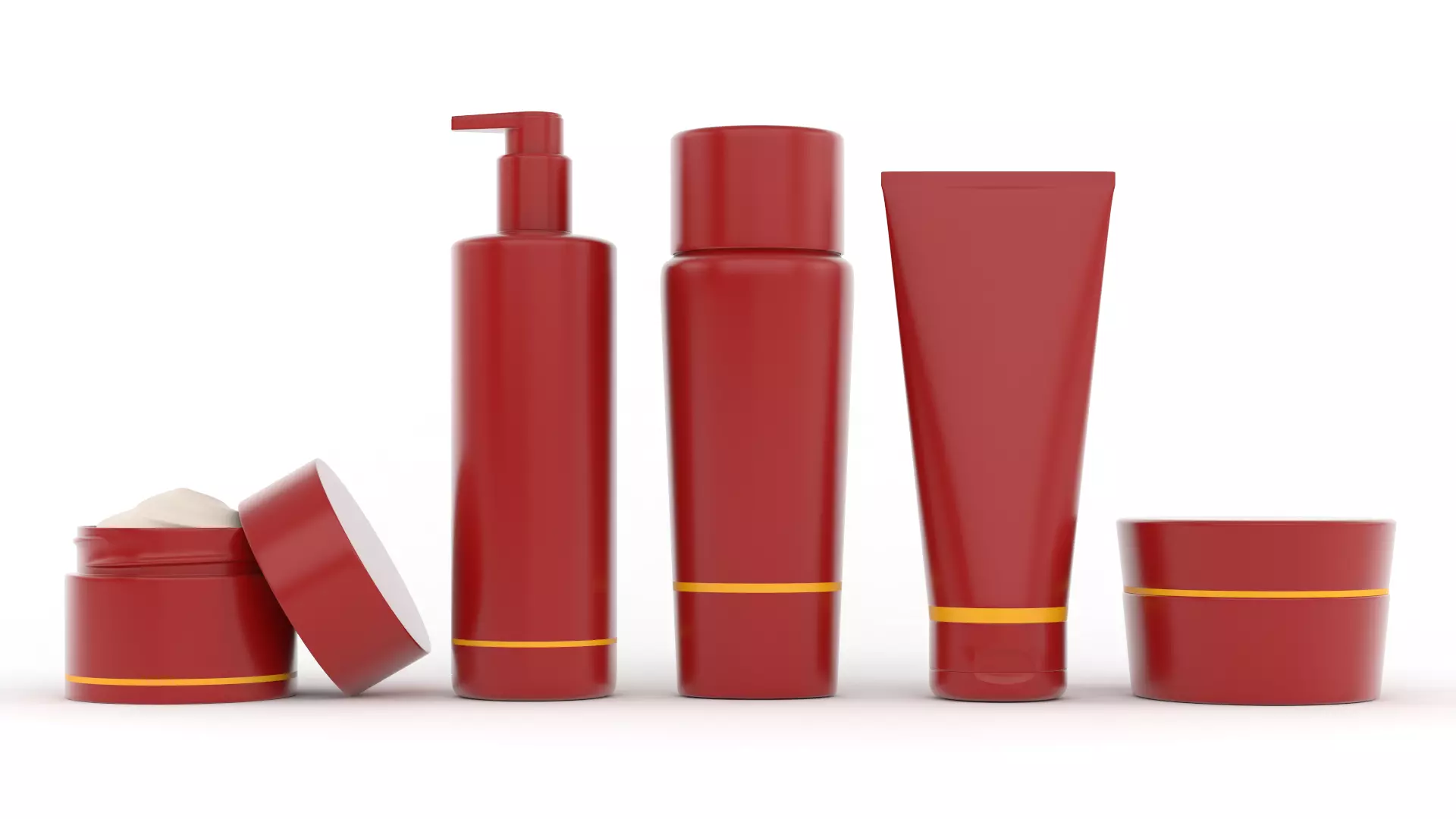 Plastic Bottles 3D model_0