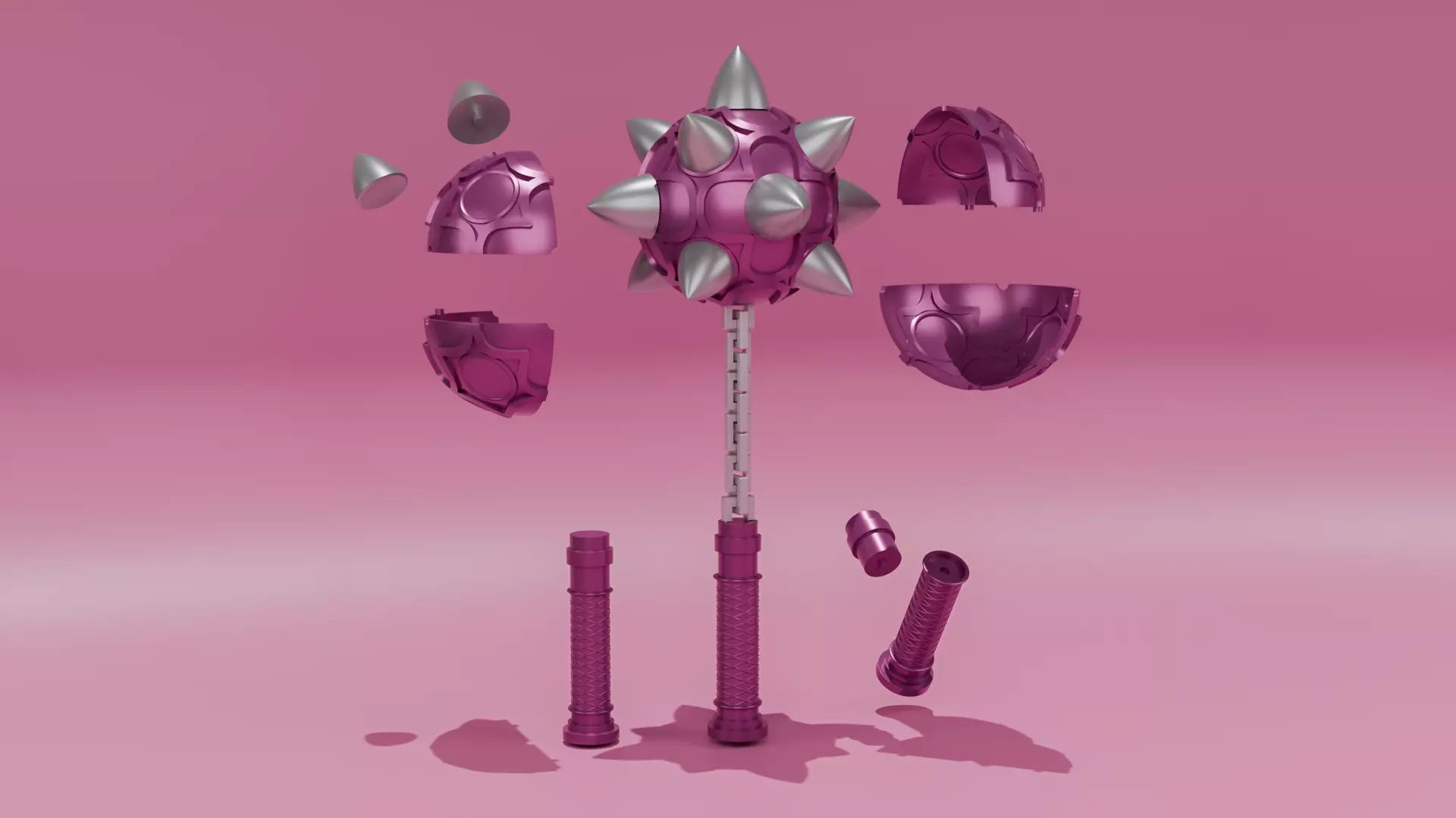 El Lucero de Alba Rem ReZero Cosplay 3D print model_0