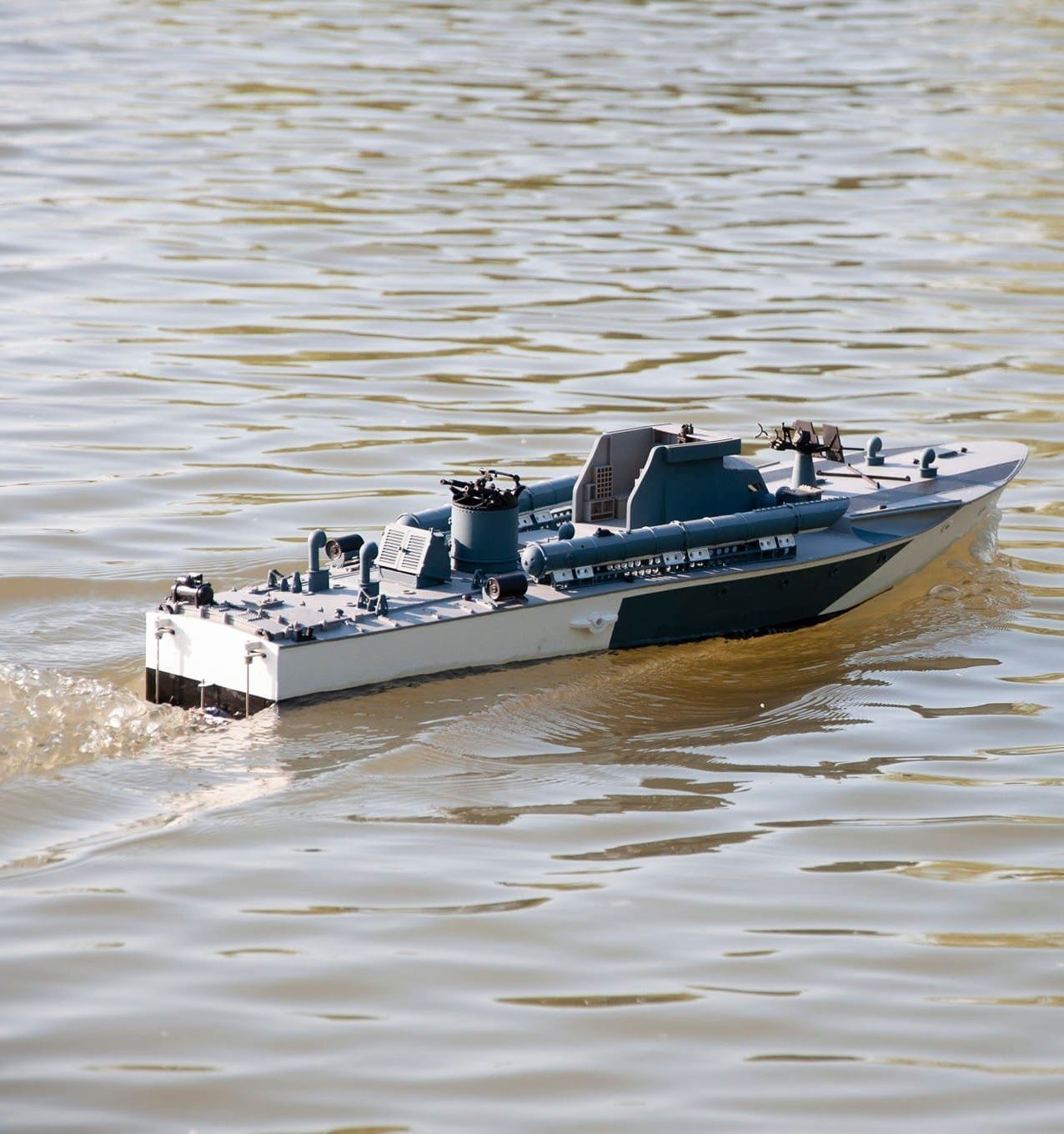 RC Vosper MTB 234 Torpedo Boat Scale Model - 3D Print Optimized 3D print model_4