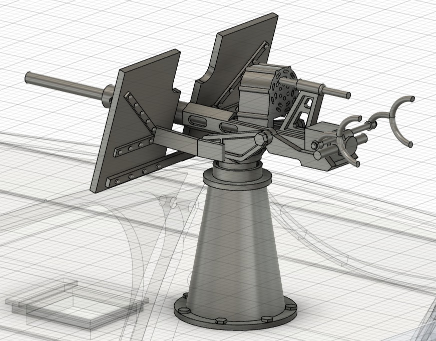 RC Vosper MTB 234 Torpedo Boat Scale Model - 3D Print Optimized 3D print model_11