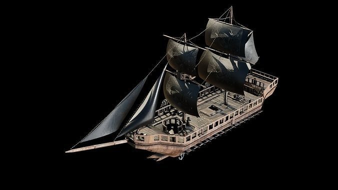 Pirate Ship 3D model