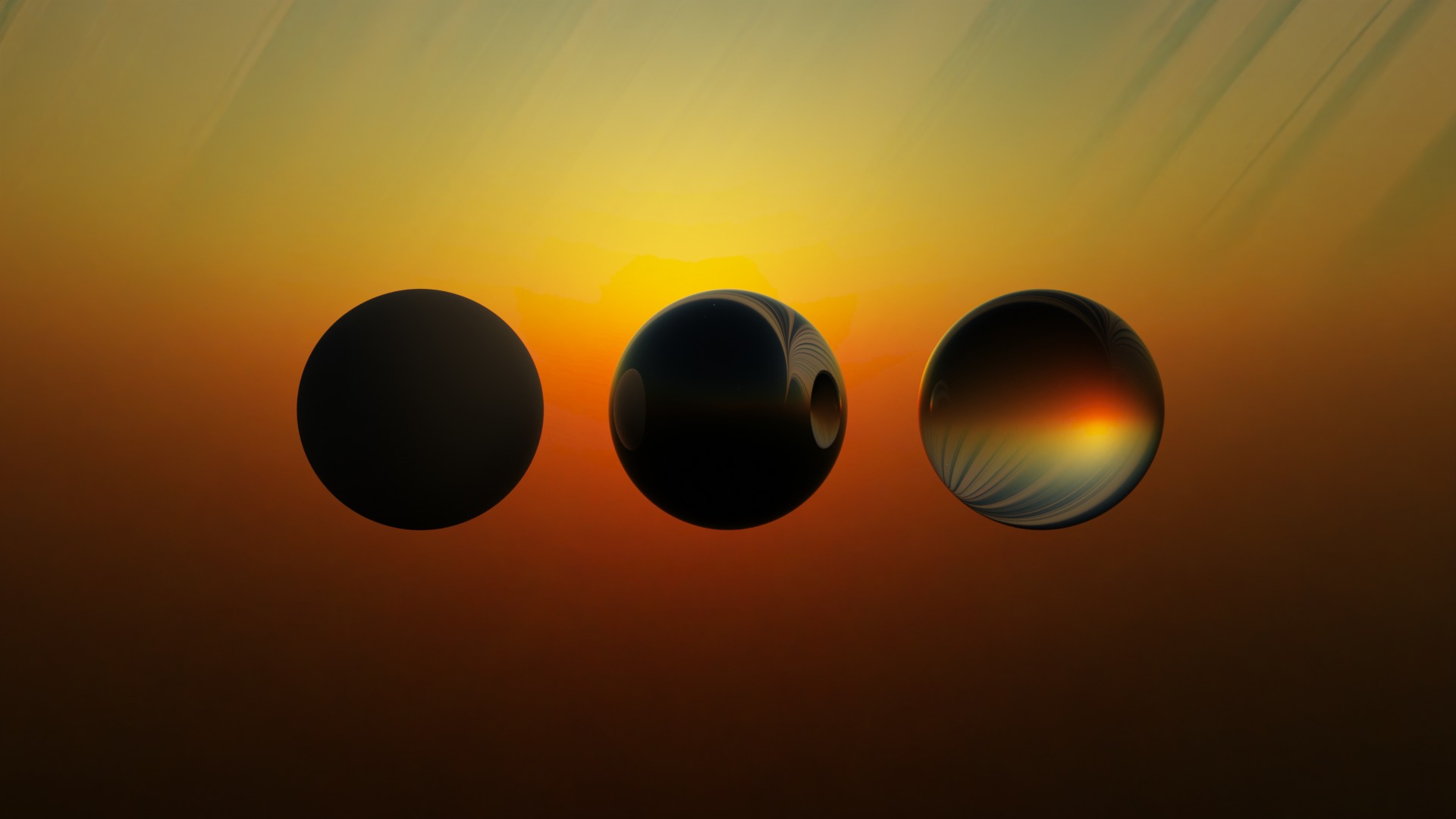 16 8K Aurora with Stars and Alien Planets And Rings Hdris Low-poly 3D model_6