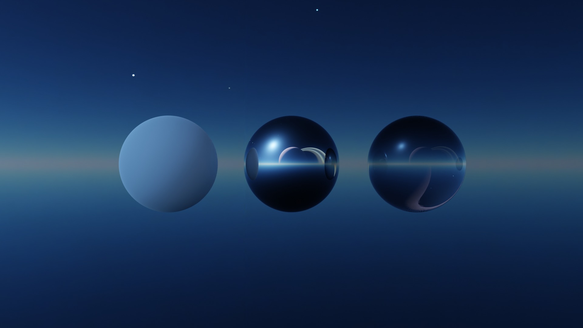 16 8K Aurora with Stars and Alien Planets And Rings Hdris Low-poly 3D model_16