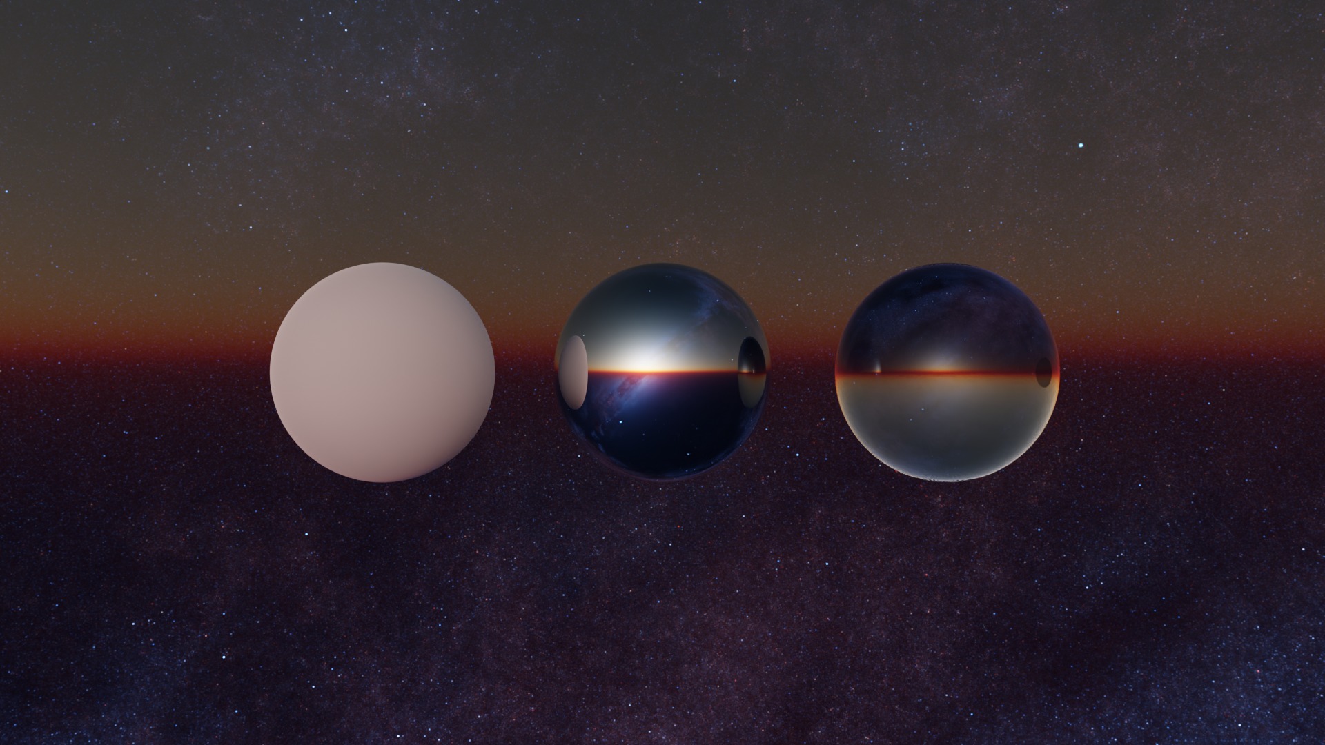 16 8K Aurora with Stars and Alien Planets And Rings Hdris Low-poly 3D model_19